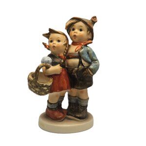 Goebel MJ Hummel #94,1 "Surprise" W Germany Porcelain Figurine TMK-6 Small Flaw